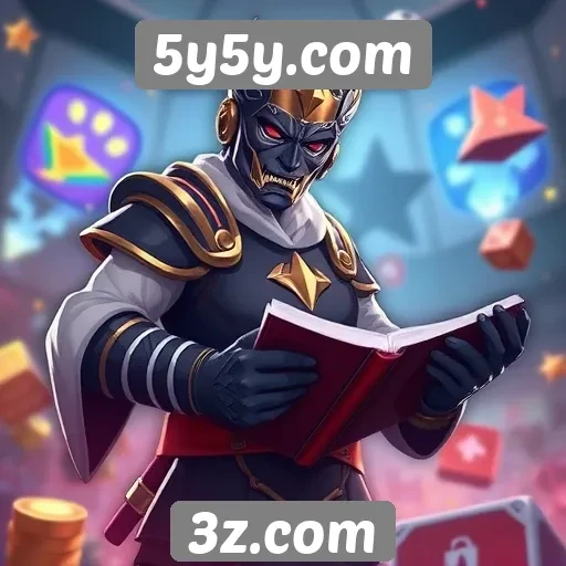 Análise do menu de jogos no 5y5y.com