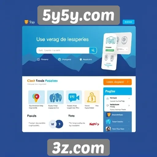 Navegação intuitiva é um ponto forte do 5y5y.com